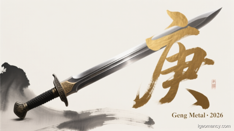 Geng Yang Metal Day Master BaZi Forecast: August 28, 2026 — 甲戌 (Wood Dog) Day | iGeomancy