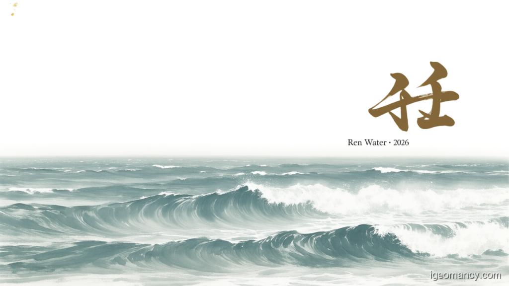 Ren Water · 2026 — Ren Yang Water Day Master BaZi Forecast: August 28, 2026 — 甲戌 (Wood Dog) Day | iGeomancy