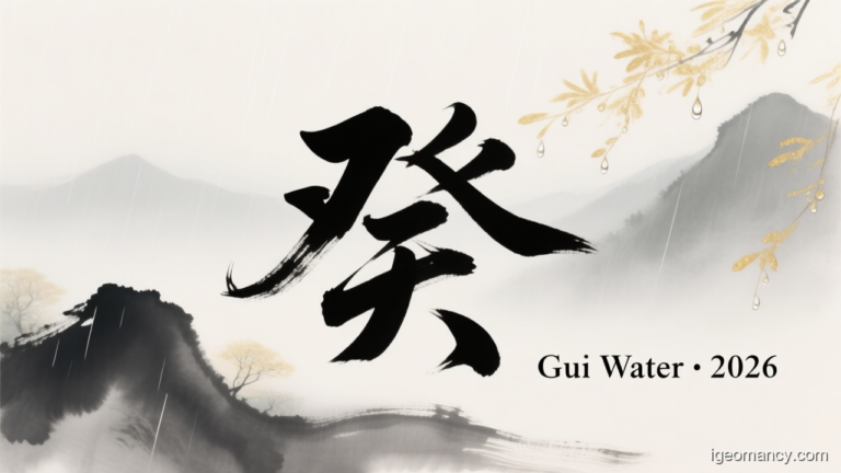 Gui Yin Water Day Master BaZi Forecast: August 28, 2026 — 甲戌 Wood Dog Day | iGeomancy