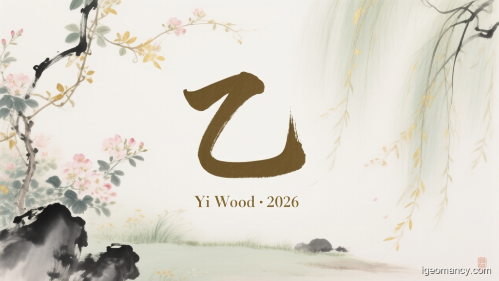 Yi Wood · 2026 — Yi Yin Wood Day Master BaZi Forecast: August 29, 2026 — 乙亥 (Wood Pig) Day | iGeomancy