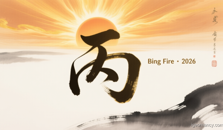 Bing Yang Fire Day Master BaZi Forecast: August 30, 2026 — 丙子 (Fire Rat) Day | iGeomancy