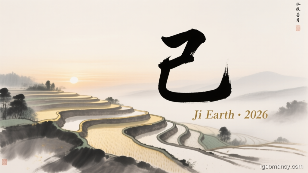 Ji Earth · 2026 — Ji Yin Earth Day Master BaZi Forecast: August 30, 2026 — 丙子 Fire Rat Day | iGeomancy