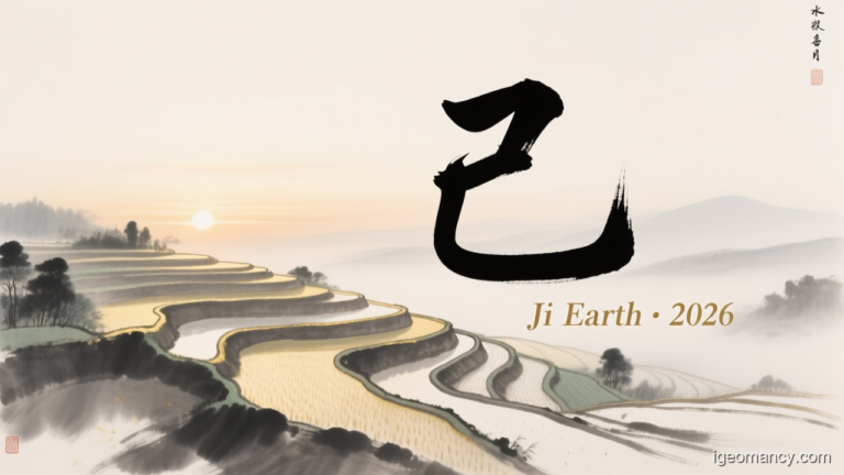 Ji Yin Earth Day Master BaZi Forecast: August 30, 2026 — 丙子 Fire Rat Day | iGeomancy