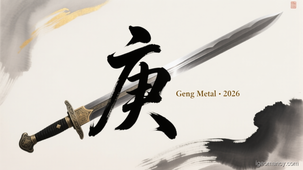 Geng Metal · 2026 — Geng Yang Metal Day Master BaZi Forecast: August 30, 2026 — 丙子 Fire Rat Day | iGeomancy