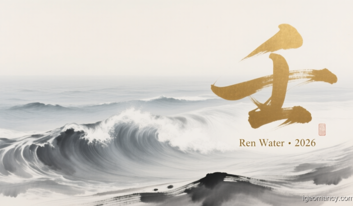 Ren Yang Water Day Master BaZi Forecast: August 30, 2026 — 丙子 Fire Rat Day | iGeomancy