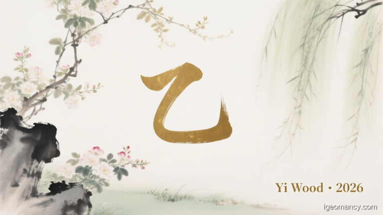 Yi Yin Wood Day Master BaZi Forecast: August 31, 2026 — 丁丑 Fire Ox Day | iGeomancy
