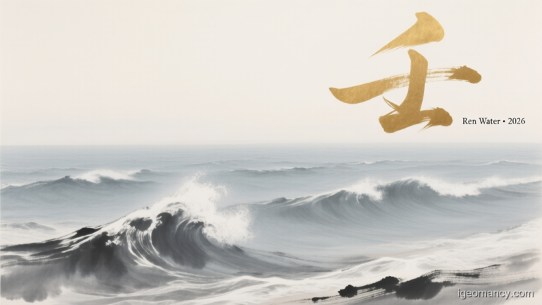 Ren Yang Water Day Master BaZi Forecast: August 31, 2026 — 丁丑 Fire Ox Day | iGeomancy