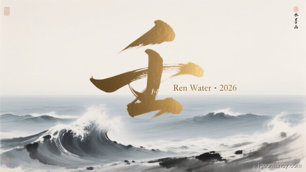 Ren Water · 2026 — Ren Yang Water Day Master BaZi Monthly Forecast: September 2026 — 丙申 Fire Monkey Month | iGeomancy
