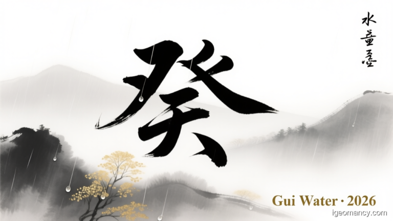 Gui Yin Water Day Master BaZi Monthly Forecast: September 2026 — 丙申 Fire Monkey Month | iGeomancy