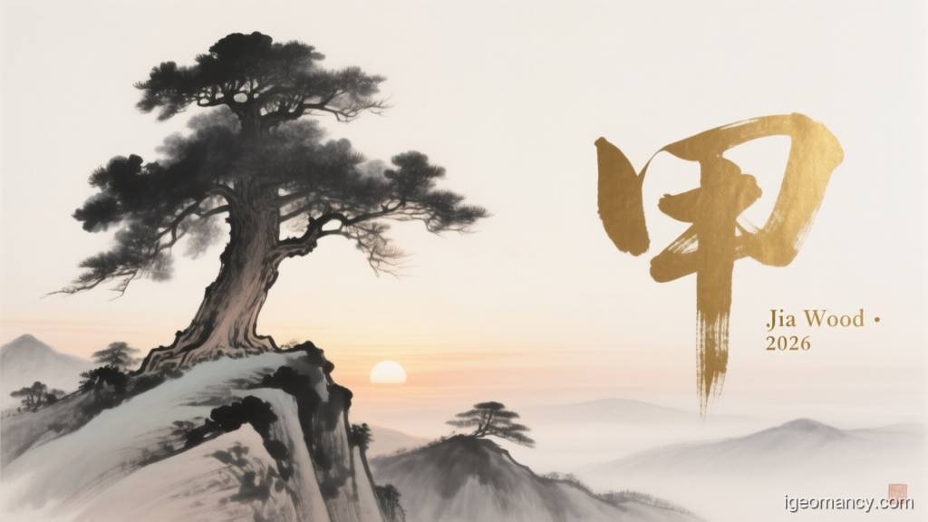 Jia Wood · 2026 — Jia Yang Wood Day Master BaZi Forecast: September 2, 2026 — 己卯 Earth Rabbit Day | iGeomancy