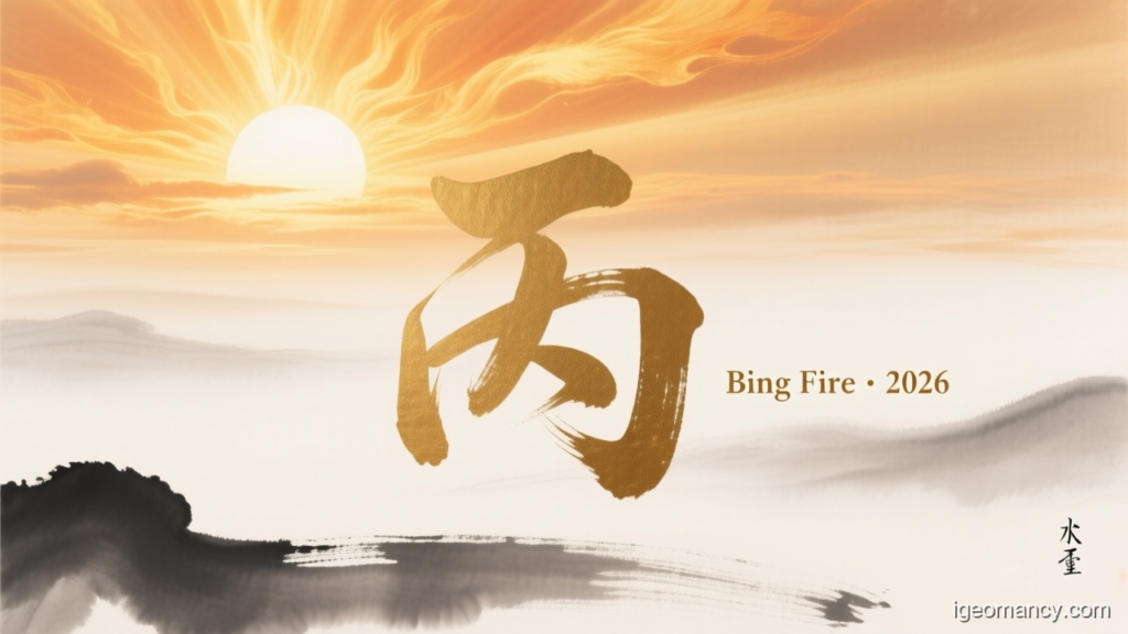 Bing Fire · 2026 — Bing Yang Fire Day Master BaZi Forecast: September 2, 2026 — 己卯 Earth Rabbit Day | iGeomancy
