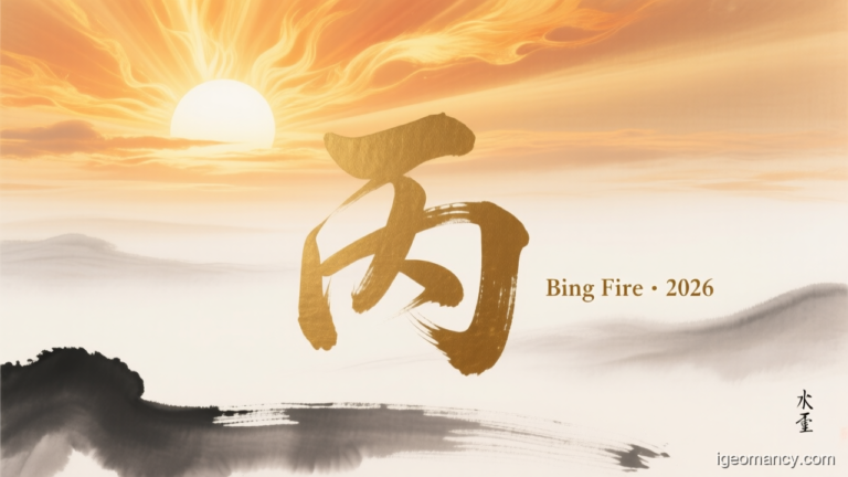 Bing Yang Fire Day Master BaZi Forecast: September 2, 2026 — 己卯 Earth Rabbit Day | iGeomancy