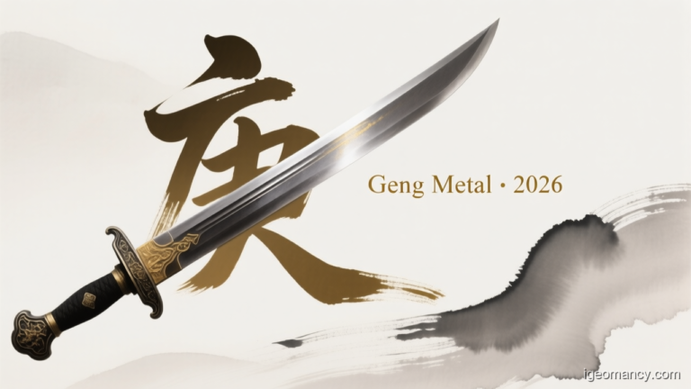 Geng Yang Metal Day Master BaZi Forecast: September 2, 2026 — 己卯 Earth Rabbit Day | iGeomancy
