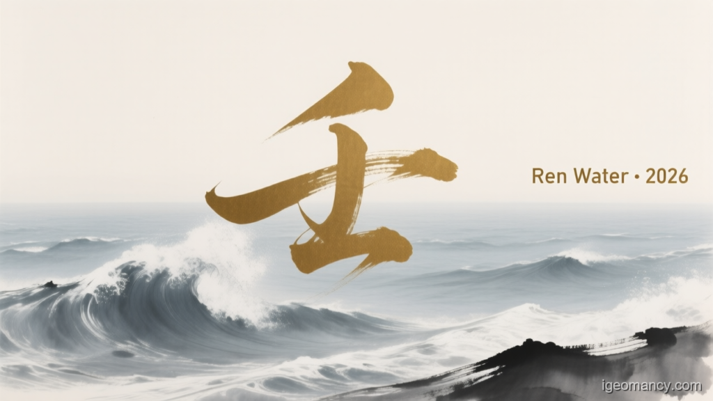 Ren Water · 2026 — Ren Yang Water Day Master BaZi Forecast: September 2, 2026 — 己卯 Earth Rabbit Day | iGeomancy