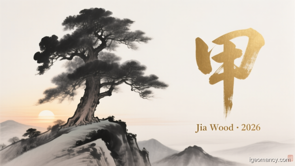 Jia Wood · 2026 — Jia Yang Wood Day Master BaZi Forecast: September 3, 2026 — 庚辰 Metal Dragon Day | iGeomancy