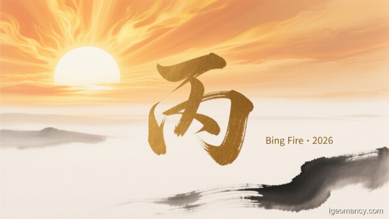 Bing Yang Fire Day Master BaZi Forecast: September 3, 2026 — 庚辰 Metal Dragon Day | iGeomancy