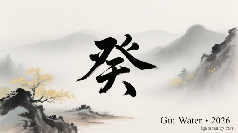 Gui Yin Water Day Master BaZi Forecast: September 5, 2026 — 壬午 Water Horse Day | iGeomancy
