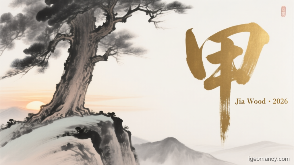 Jia Wood · 2026 — Jia Yang Wood Day Master BaZi Forecast: September 5, 2026 — 壬午 Water Horse Day | iGeomancy