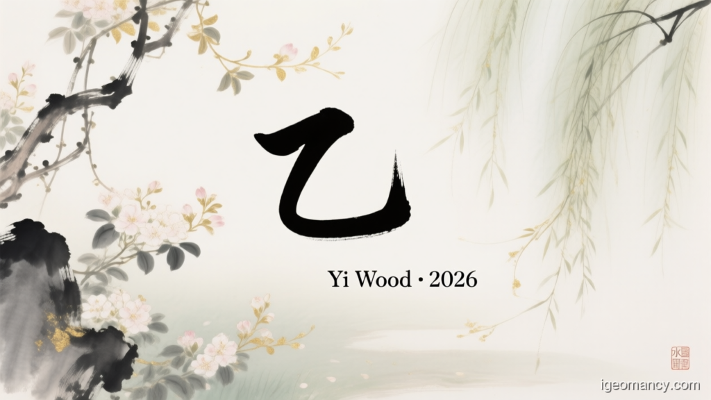 Yi Wood · 2026 — Yi Yin Wood Day Master BaZi Forecast: September 6, 2026 — 癸未 Water Goat Day | iGeomancy