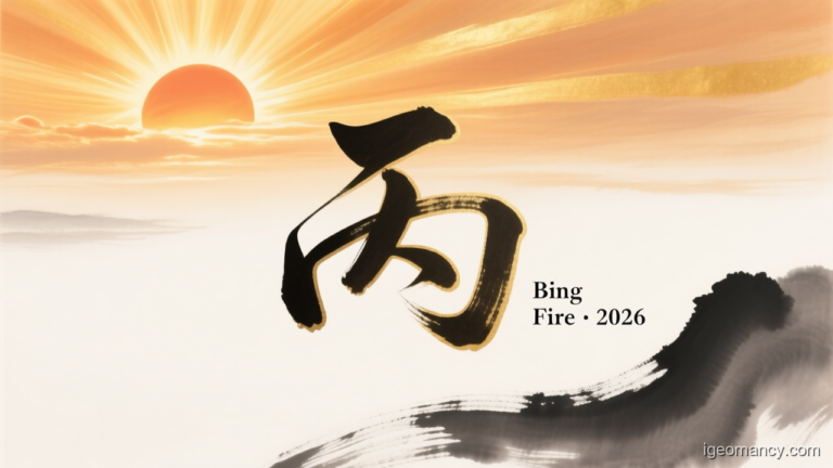 Bing Yang Fire Day Master BaZi Forecast: September 6, 2026 — 癸未 Water Goat Day | iGeomancy