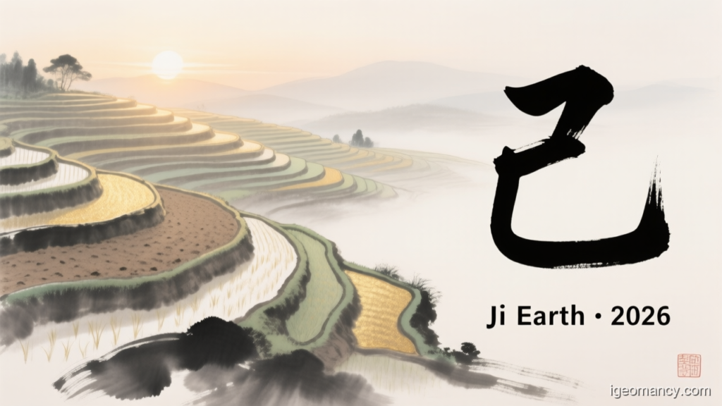 Ji Earth · 2026 — Ji Yin Earth Day Master BaZi Forecast: September 6, 2026 — 癸未 Water Goat Day | iGeomancy