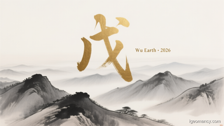 Wu Yang Earth Day Master BaZi Forecast: September 7, 2026 — 甲申 Wood Monkey Day | iGeomancy