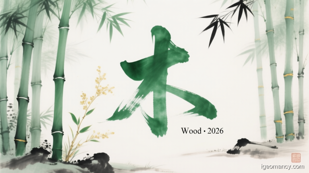 Wood · 2026 — Tong Shu 通書 Daily Almanac: 2026-09-08 — 建 (气专而强，宜官府公事等。 宜：赴任、祈福、求嗣、求财、交涉、出行。 忌：上梁、嫁娶、安葬。) Day | iGeomancy