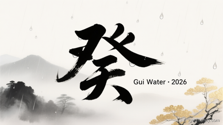 Gui Yin Water Day Master BaZi Forecast: September 8, 2026 — 乙酉 Wood Rooster Day | iGeomancy
