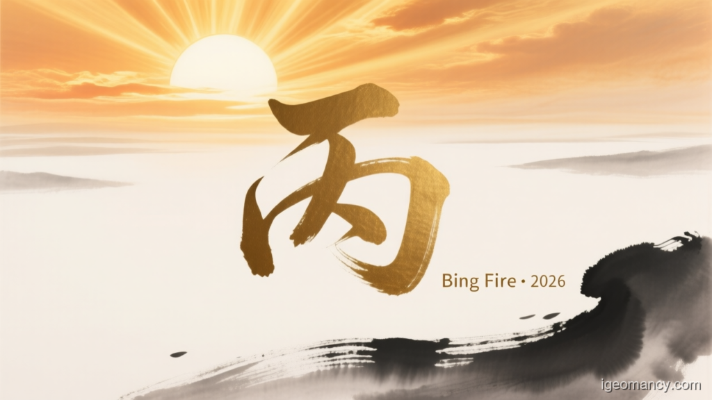 Bing Fire · 2026 — Bing Yang Fire Day Master BaZi Forecast: September 9, 2026 — 丙戌 Fire Dog Day | iGeomancy