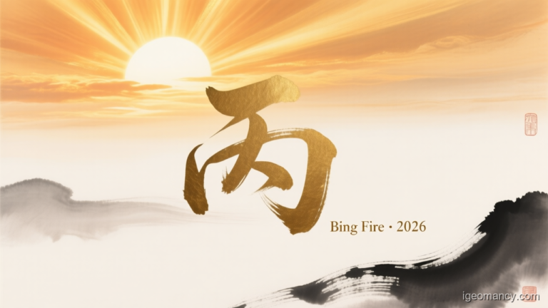 Bing Yang Fire Day Master BaZi Forecast: September 10, 2026 — 丁亥 Fire Pig Day | iGeomancy