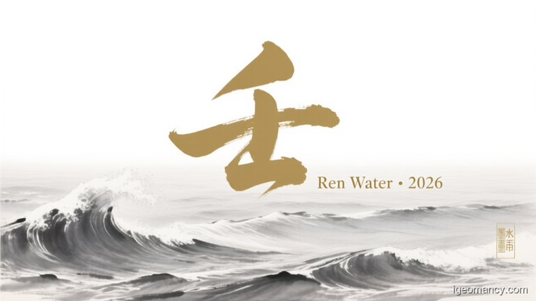 Ren Yang Water Day Master BaZi Forecast: September 10, 2026 — 丁亥 Fire Pig Day | iGeomancy