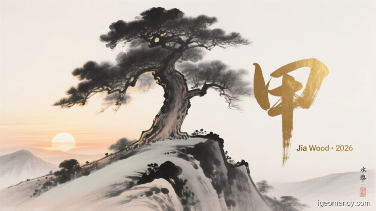 Jia Yang Wood Day Master BaZi Forecast: September 11, 2026 — 戊子 Earth Rat Day | iGeomancy