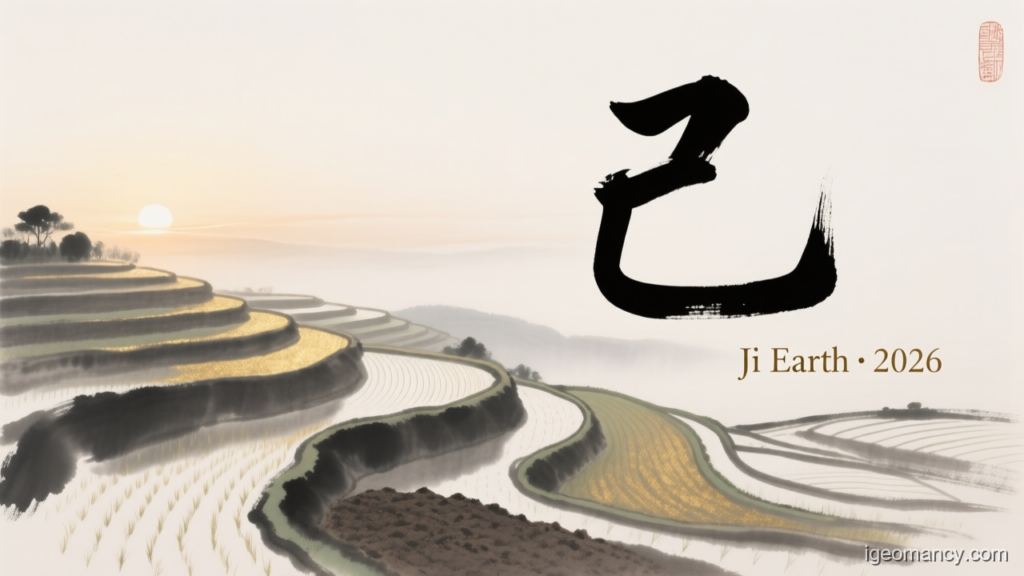 Ji Earth · 2026 — Ji Yin Earth Day Master BaZi Forecast: September 11, 2026 — 戊子 Earth Rat Day | iGeomancy