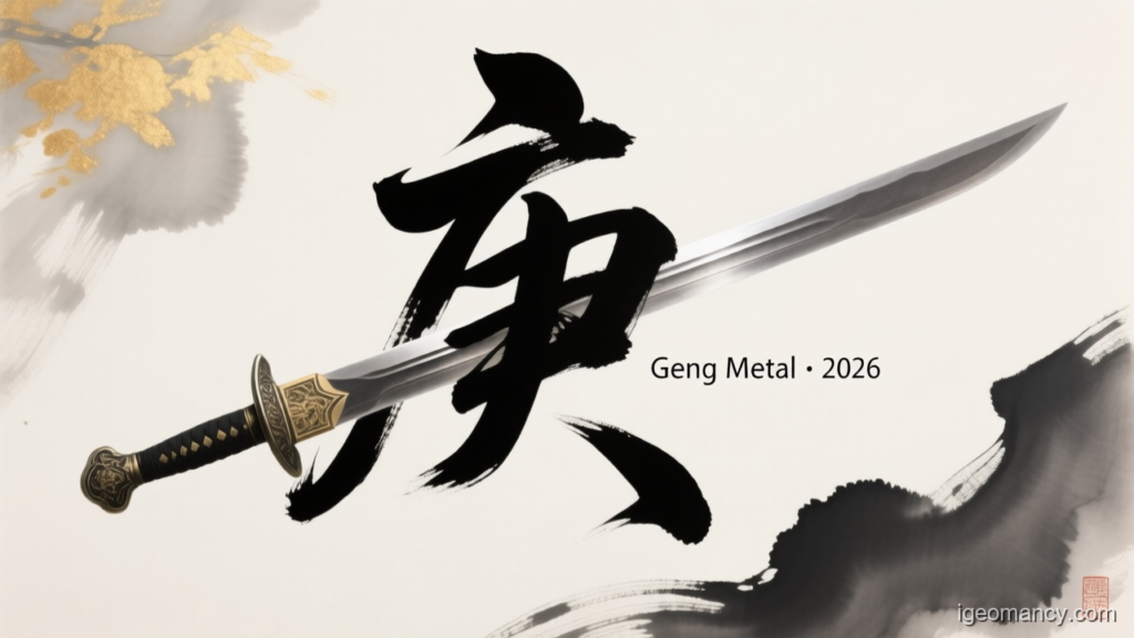 Geng Metal · 2026 — Geng Yang Metal Day Master BaZi Forecast: September 11, 2026 — 戊子 Earth Rat Day | iGeomancy