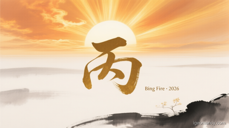 Bing Yang Fire Day Master BaZi Forecast: September 12, 2026 — 己丑 Earth Ox Day | iGeomancy
