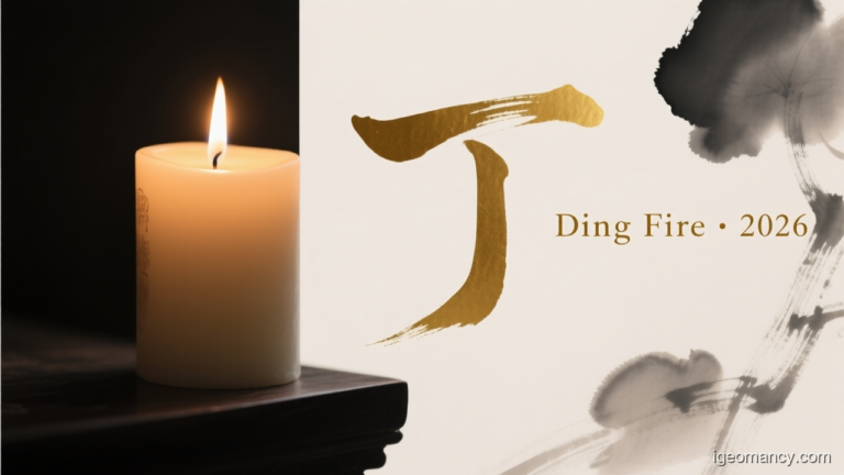 Ding Yin Fire Day Master BaZi Forecast: September 12, 2026 — 己丑 Earth Ox Day | iGeomancy