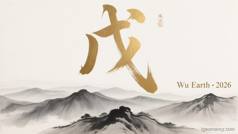 Wu Yang Earth Day Master BaZi Forecast: September 12, 2026 — 己丑 Earth Ox Day | iGeomancy