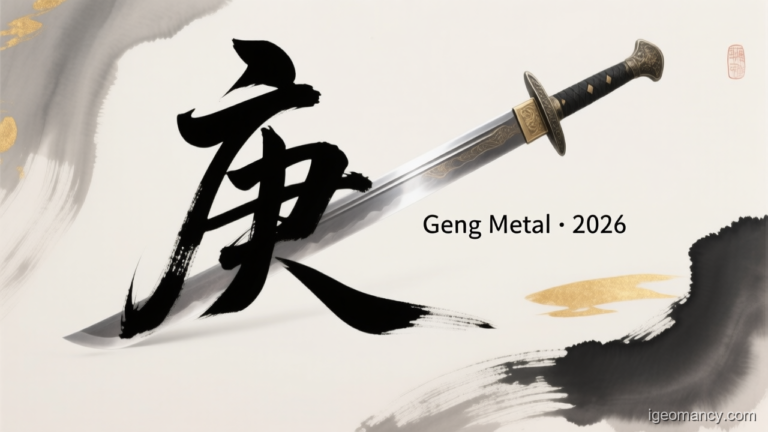 Geng Yang Metal Day Master BaZi Forecast: September 12, 2026 — 己丑 Earth Ox Day | iGeomancy