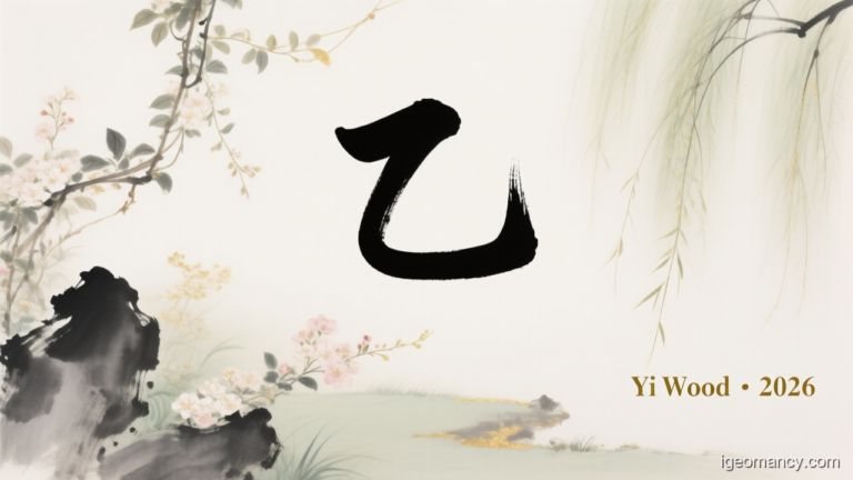Yi Yin Wood Day Master BaZi Forecast: September 13, 2026 — 庚寅 Metal Tiger Day | iGeomancy