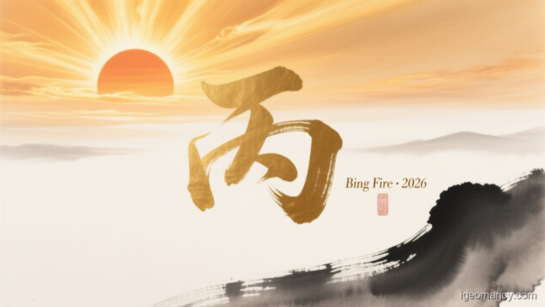 Bing Yang Fire Day Master BaZi Forecast: September 13, 2026 — 庚寅 (Metal Tiger) Day | iGeomancy