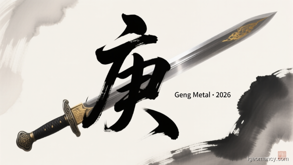 Geng Metal · 2026 — Geng Yang Metal Day Master BaZi Forecast: September 13, 2026 — 庚寅 Metal Tiger Day | iGeomancy