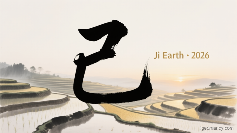 Ji Yin Earth Day Master BaZi Forecast: September 14, 2026 — 辛卯 Metal Rabbit Day | iGeomancy