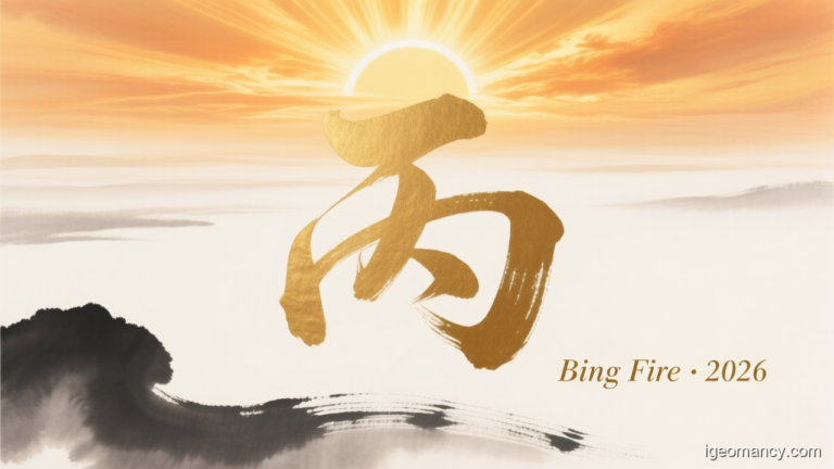 Bing Yang Fire Day Master BaZi Forecast: September 17, 2026 — 甲午 Wood Horse Day | iGeomancy