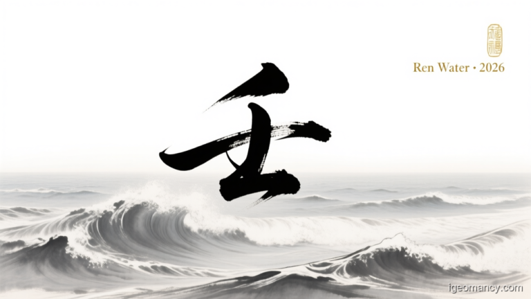 Ren Yang Water Day Master BaZi Forecast: September 17, 2026 — 甲午 Wood Horse Day | iGeomancy