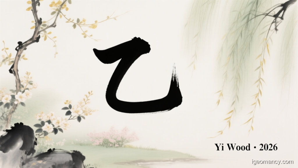 Yi Wood · 2026 — Yi Yin Wood Day Master BaZi Forecast: September 18, 2026 — 乙未 (Wood Goat) Day | iGeomancy