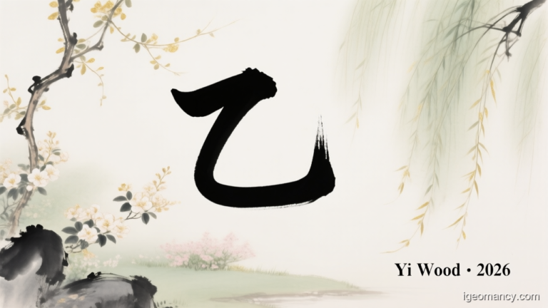 Yi Yin Wood Day Master BaZi Forecast: September 18, 2026 — 乙未 (Wood Goat) Day | iGeomancy