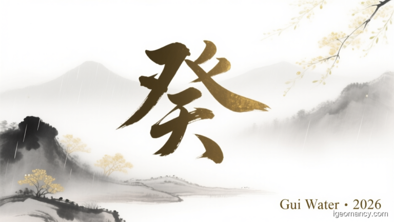 Gui Yin Water Day Master BaZi Forecast: September 18, 2026 — 乙未 Wood Goat Day | iGeomancy