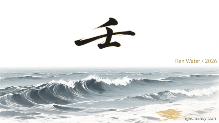 Ren Yang Water Day Master BaZi Forecast: September 19, 2026 — 丙申 Fire Monkey Day | iGeomancy