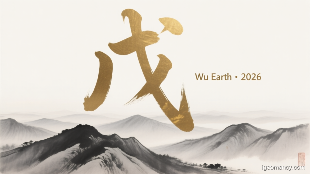 Wu Earth · 2026 — Wu Yang Earth Day Master BaZi Forecast: September 21, 2026 — 戊戌 Earth Dog Day | iGeomancy