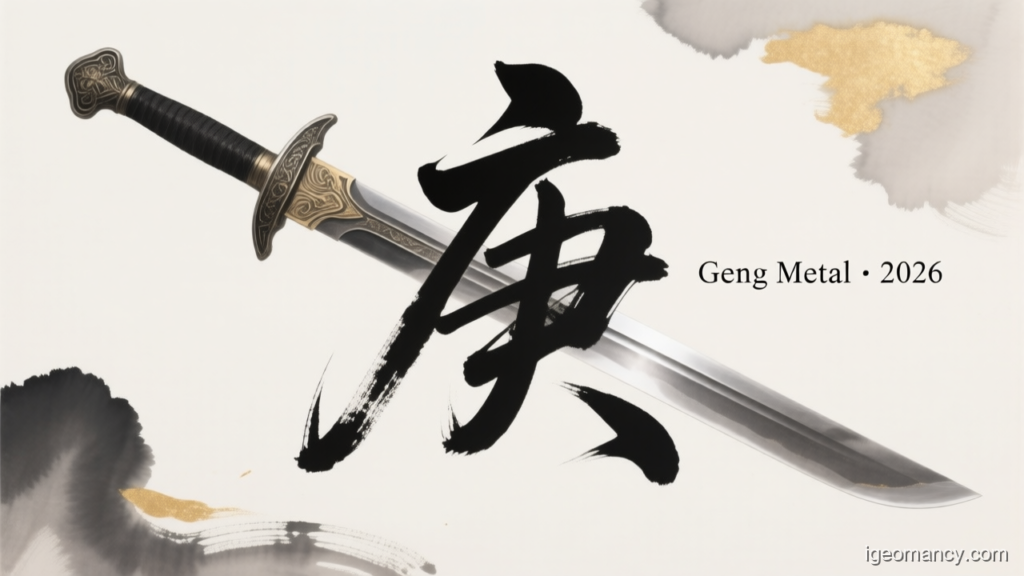 Geng Metal · 2026 — Geng Yang Metal Day Master BaZi Forecast: September 21, 2026 — 戊戌 Earth Dog Day | iGeomancy